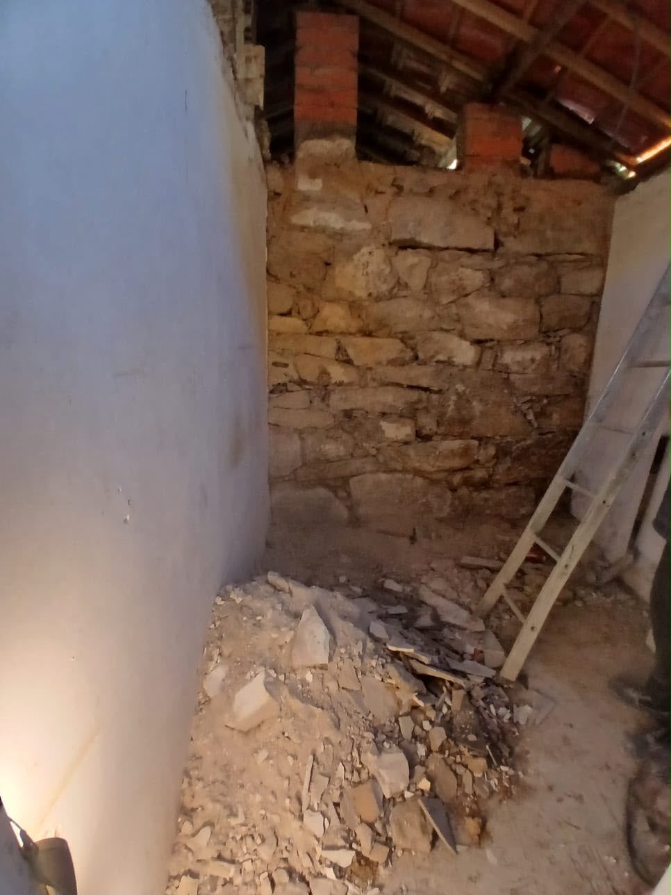 Cozinha antes da remodelação